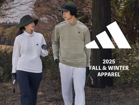 アディダス（adidas）2025年 秋冬ゴルフウェア特集