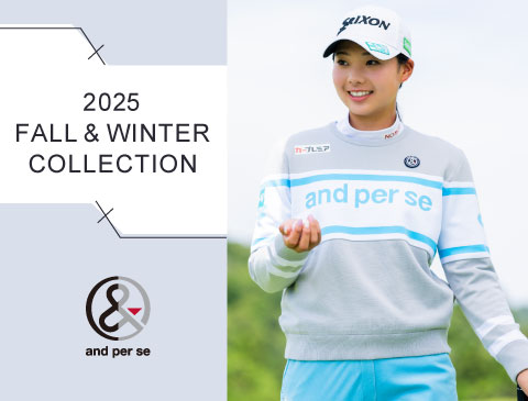 アンパスィ（and per se）2025年 秋冬ゴルフウェア特集