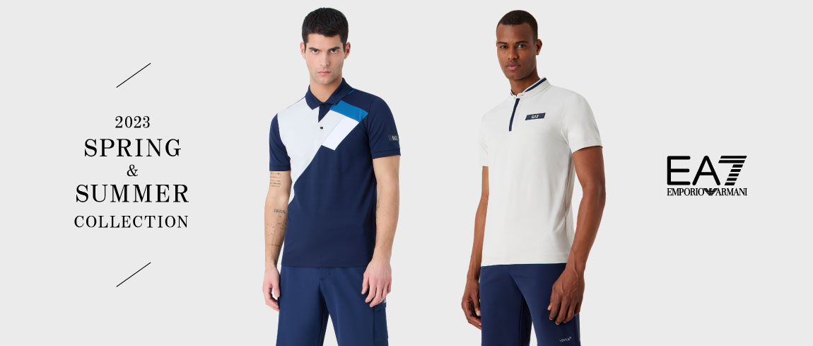 EA7 アルマーニ(EMPORIO ARMANI)2023年 春夏ゴルフウェア特集