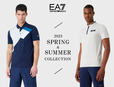 EA7 アルマーニ(EMPORIO ARMANI)2023年 春夏ゴルフウェア特集