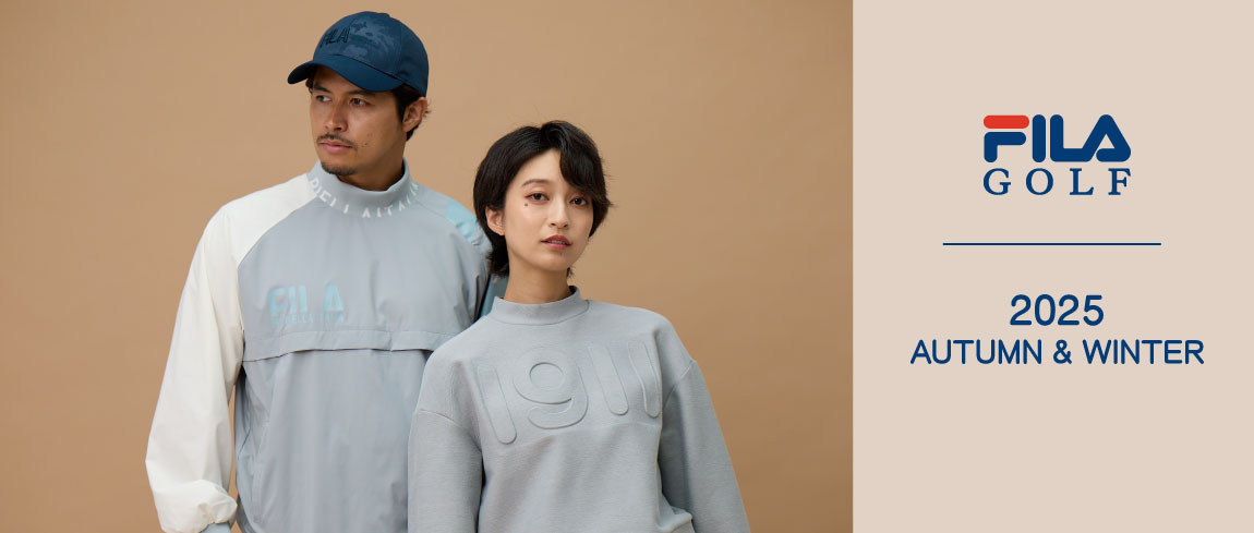 フィラ（FILA）2025年 秋冬ゴルフウェア特集