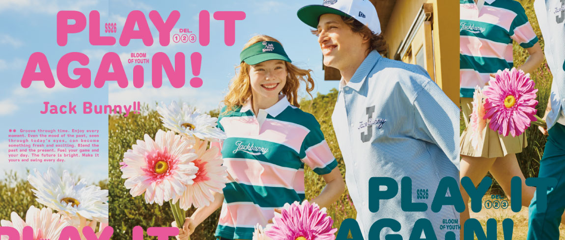 ジャックバニー（Jack Bunny!!） 2025年 秋冬ゴルフウェア特集｜【公式