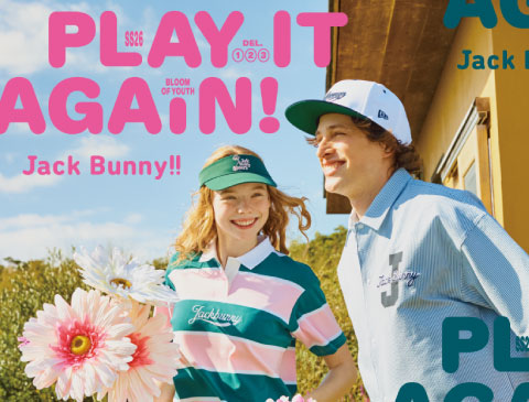 ジャックバニー（Jack Bunny!!）2026年 春夏ゴルフウェア特集