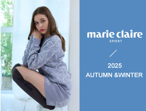 マリクレール（marie claire）2025年 秋冬ゴルフウェア特集