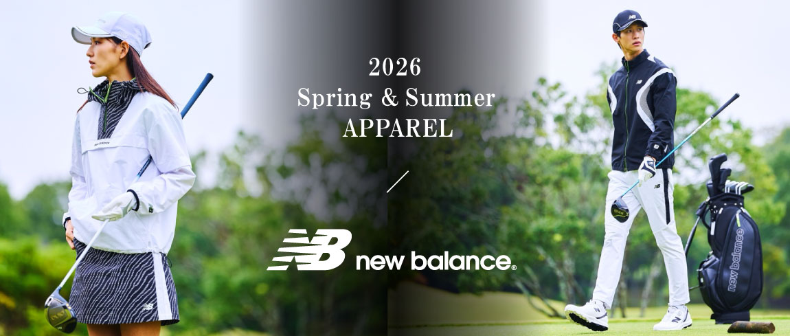 ニューバランスゴルフ（new balance golf）2025年 秋冬ゴルフウェア特集