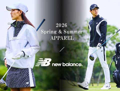 ニューバランスゴルフ（new balance golf）2026年 春夏ゴルフウェア特集
