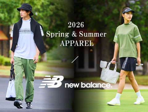 ニューバランスゴルフ（new balance golf）2026年 春夏ゴルフウェア特集