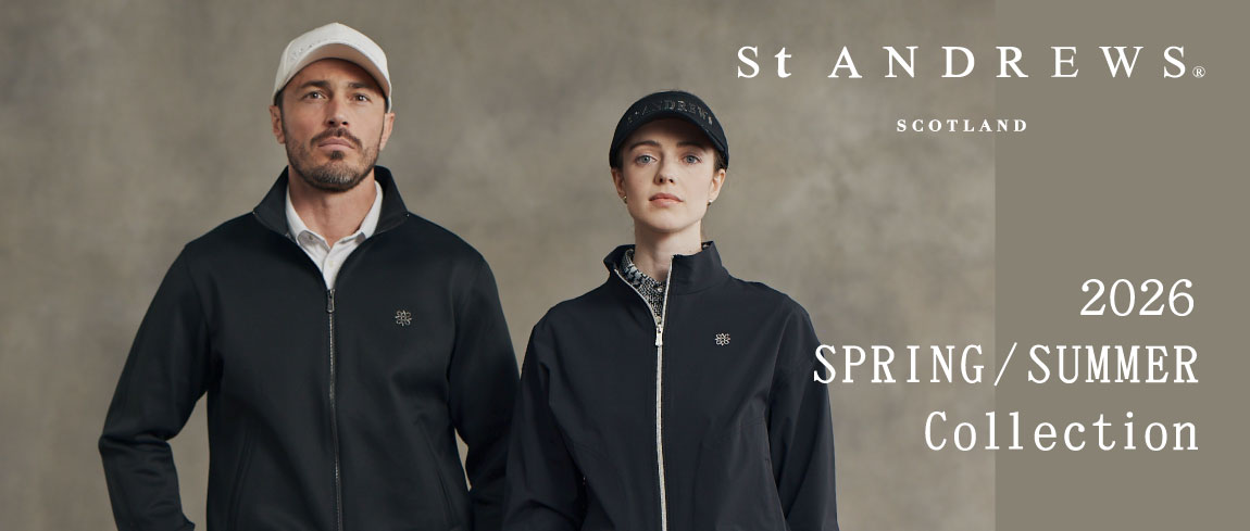 セントアンドリュース(st andrews)2026年 春夏ゴルフウェア特集