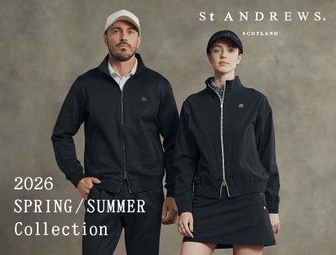 セントアンドリュース(st andrews)2026年 春夏ゴルフウェア特集