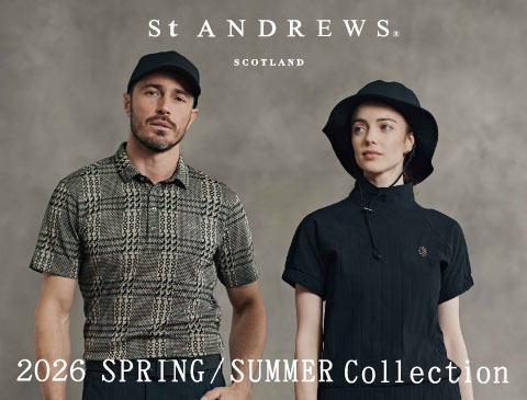 セントアンドリュース(st andrews)2026年 春夏ゴルフウェア特集