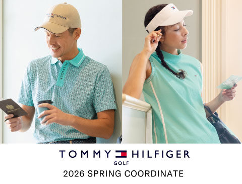 トミーヒルフィガーゴルフ（TOMMY HILFIGER GOLF）2026年 春夏ゴルフウェア特集