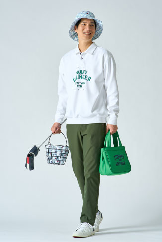 トミーヒルフィガーゴルフ(TOMMY HILFIGER GOLF)2026年 秋冬モデル コーディネイト画像1