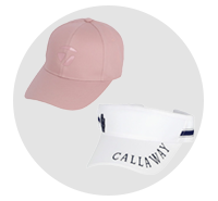 レディース ゴルフキャップ・バイザー