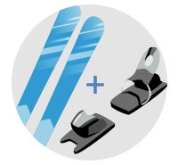 ケーツー（K2）スキー板 ビンディングセットから探す