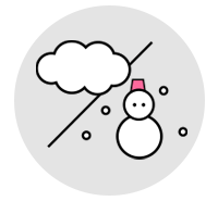 スキーゴーグル 雪と曇り向き