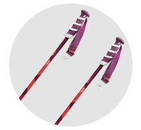 スキーストック レディース