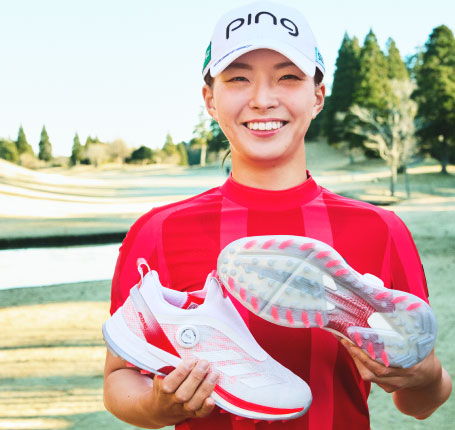 アディダス 「Adizero ZG」特集 渋野 日向子