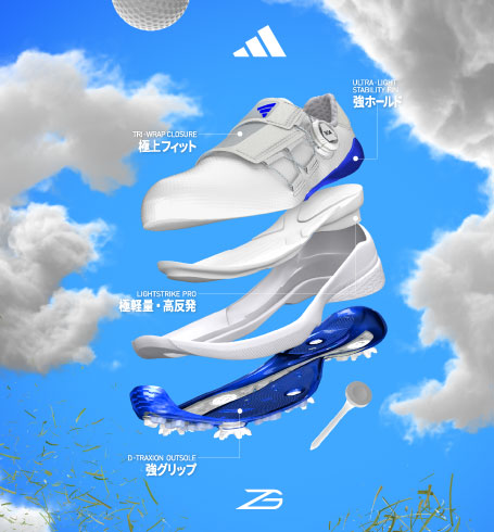 アディダス 「ZG23」ゴルフシューズ CONCEPT
