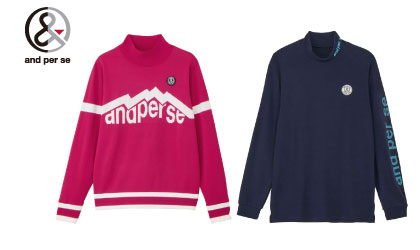 アンパスィ（and per se）　ゴルフウェア