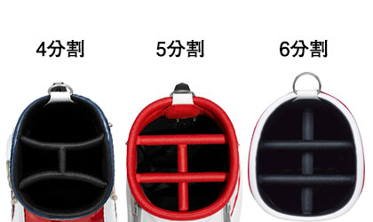 キャディバッグ 口径サイズ