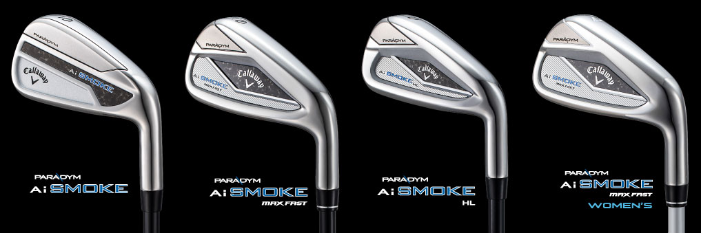 キャロウェイ パラダイム Aiスモーク(Callaway PARADYM Ai SMOKE)アイアン