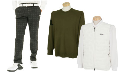 ゴルフウェア 秋のゴルフコーデ