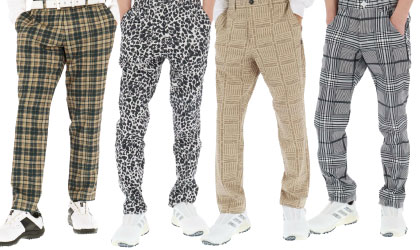 ゴルフパンツ デザイン