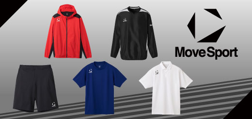 ムーブスポーツ 部活から普段使いまでできるウェアなど販売中