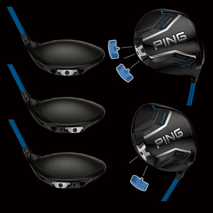 可変式高比重ウェイトで弾道を調整