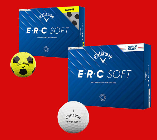 キャロウェイ　ERC SOFT　ゴルフボール