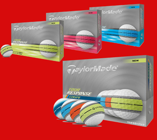 テーラーメイド　ツアーレスポンス ストライプ  ゴルフボール