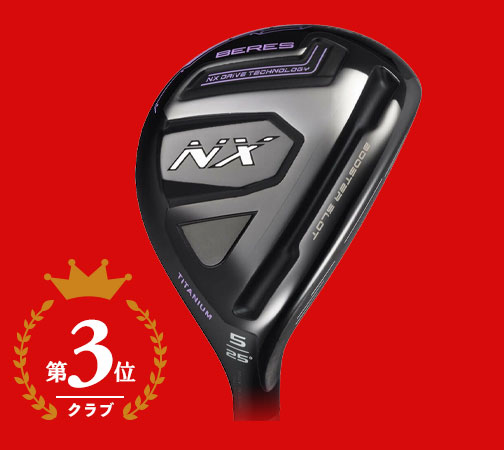 本間ゴルフ ベレス NX レディース ユーティリティ VIZARD FOR NX 37 シャフト