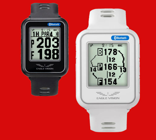 イーグルビジョン watch6 ウォッチ6 腕時計型 GPSゴルフナビ 距離計測器 EV-236