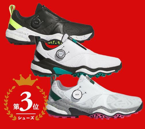 アディダス adidas　コードカオス25 ボア　メンズ スパイクレス ゴルフシューズ NKZ93