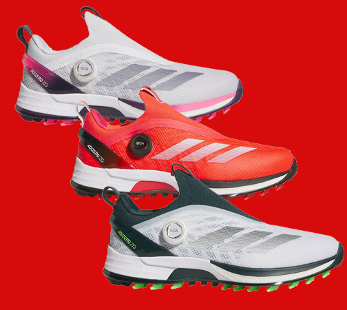 アディダス adidas　アディゼロ ゼッドジー25 ボア メンズ スパイクレス ゴルフシューズ NLK60