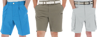 接触冷感機能付きショートパンツ