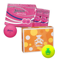 レディース　ゴルフボール