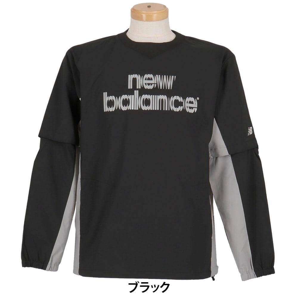 ニューバランスゴルフ　メンズ 2WAY クルーネック スニード ジャケット 012-6221002　2026年モデル 詳細2