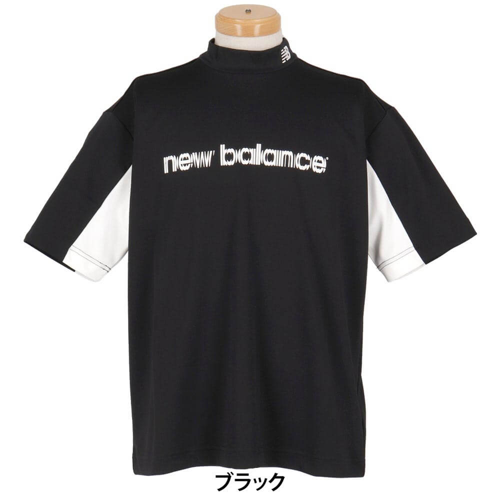 ニューバランスゴルフ　メンズ 半袖 モックネック シャツ 012-6266001 ゴルフウェア 詳細2