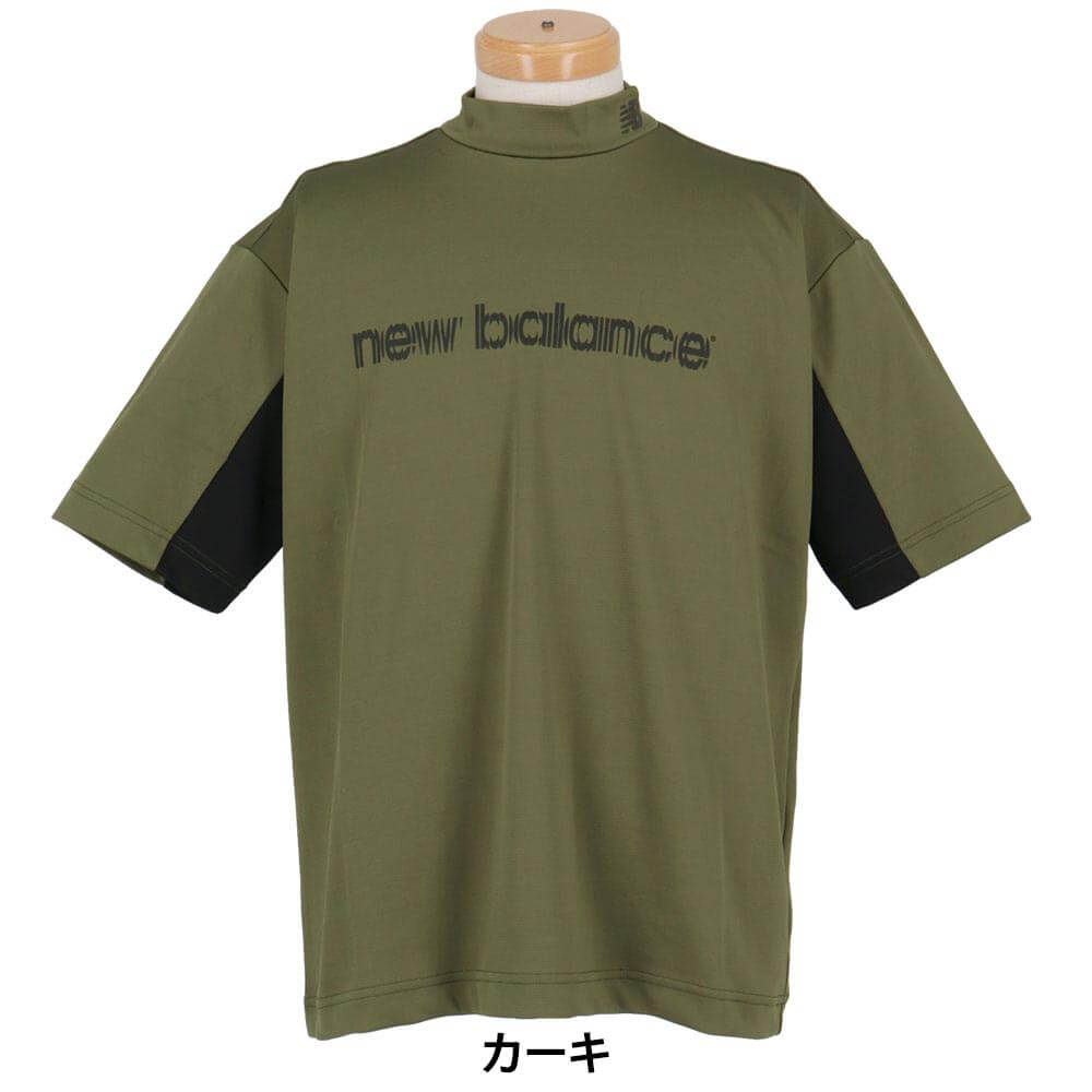 ニューバランスゴルフ　メンズ 半袖 モックネック シャツ 012-6266001 ゴルフウェア 詳細5