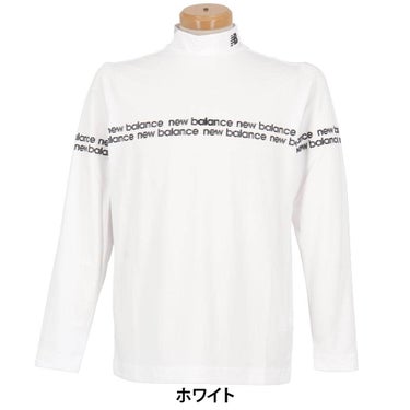 ニューバランスゴルフ　メンズ 長袖 モックネック シャツ 012-6267002　2026年モデル 詳細5