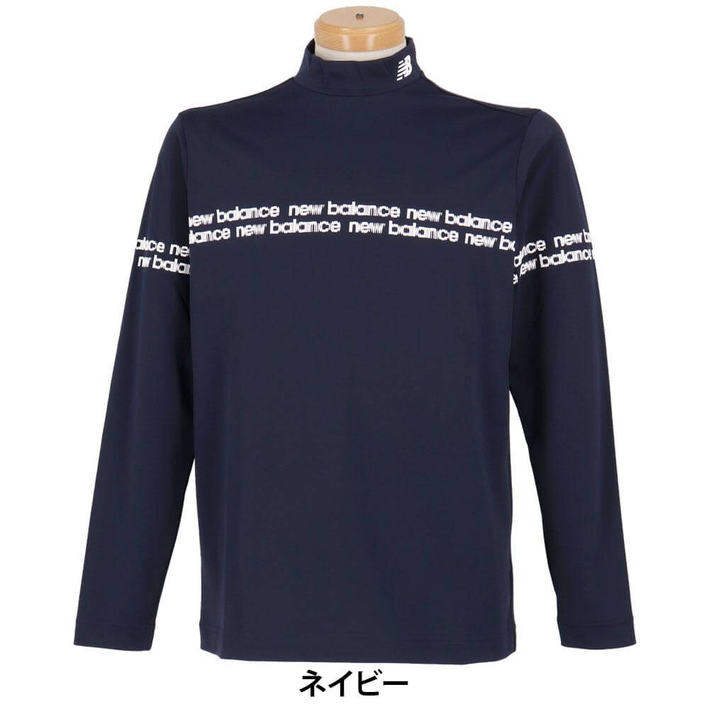 ニューバランスゴルフ　メンズ 長袖 モックネック シャツ 012-6267002　2026年モデル 詳細11
