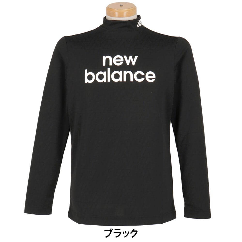 ニューバランスゴルフ　メンズ 長袖 モックネック シャツ 012-6267003　2026年モデル 詳細2