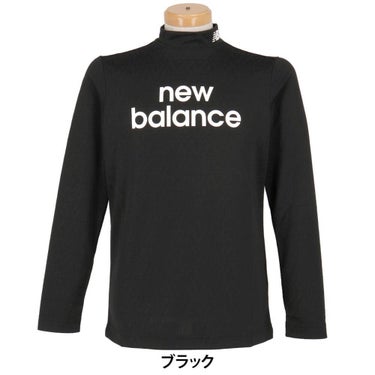 ニューバランスゴルフ　メンズ 長袖 モックネック シャツ 012-6267003　2026年モデル 詳細2