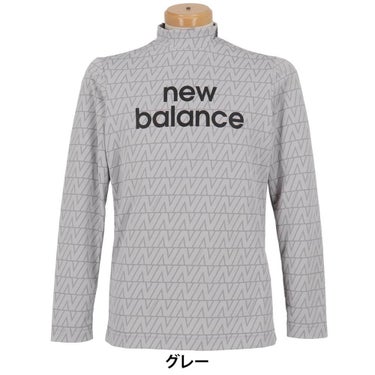 ニューバランスゴルフ　メンズ 長袖 モックネック シャツ 012-6267003　2026年モデル 詳細7
