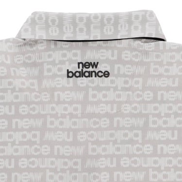 ニューバランスゴルフ　メンズ 総柄 半袖 ポロシャツ 012-6268001 ゴルフウェア 詳細9
