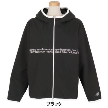 ニューバランスゴルフ　レディース ソフトシェル フルジップ 長袖 フーディー 012-6220503　2026年モデル 詳細2