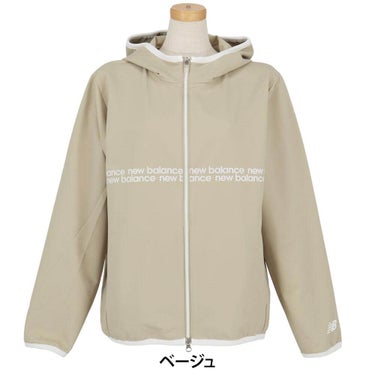 ニューバランスゴルフ　レディース ソフトシェル フルジップ 長袖 フーディー 012-6220503　2026年モデル 詳細10