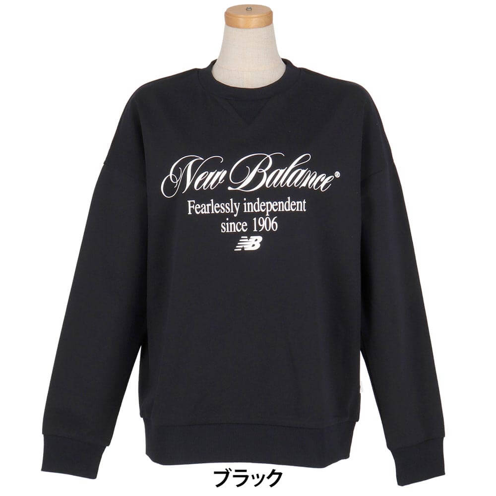 ニューバランスゴルフ　レディース スウェット クルーネック 長袖 プルオーバー 012-6262504　2026年モデル 詳細2