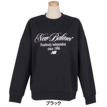 ニューバランスゴルフ　レディース スウェット クルーネック 長袖 プルオーバー 012-6262504　2026年モデル 詳細2